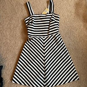 Michael Kors blue and white dress size 4